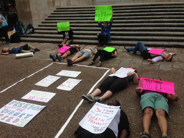 UT die-in