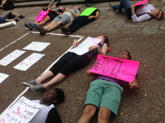 UT die-in